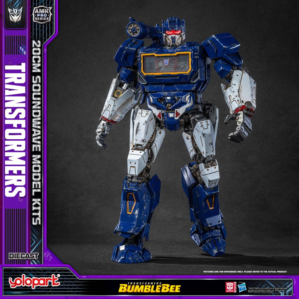 Transformers: Bumblebee AMK Pro Series Plastic Model Kit Soundwave (Overseas Version) 20 cm