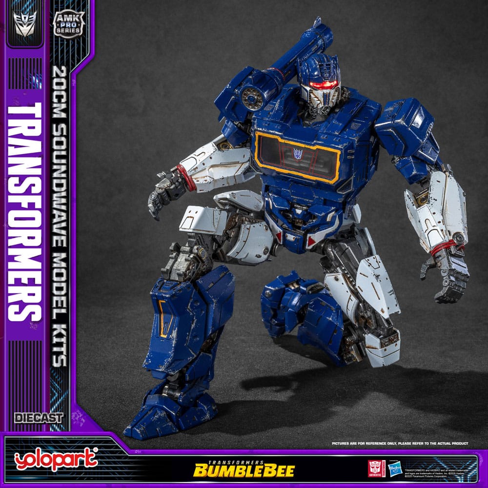 Transformers: Bumblebee AMK Pro Series Plastic Model Kit Soundwave (Overseas Version) 20 cm