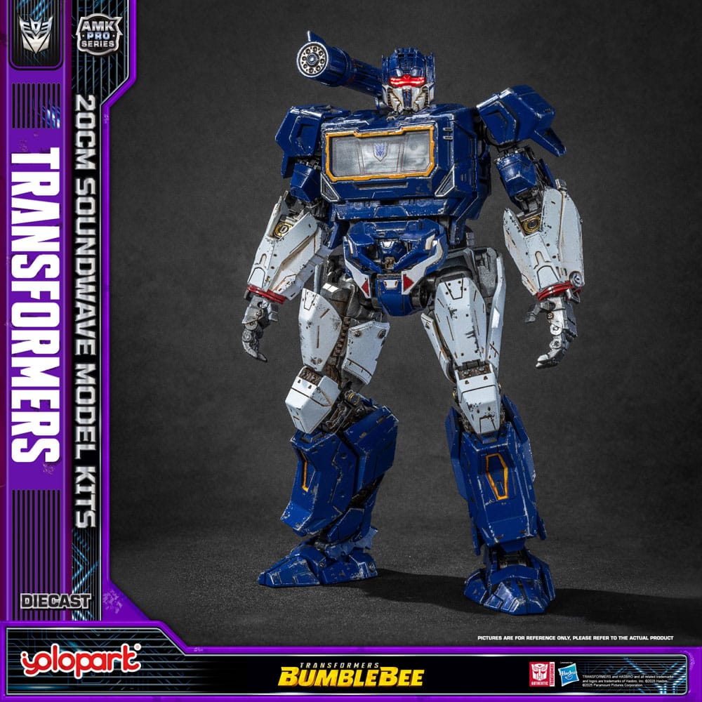 Transformers: Bumblebee AMK Pro Series Plastic Model Kit Soundwave (Overseas Version) 20 cm