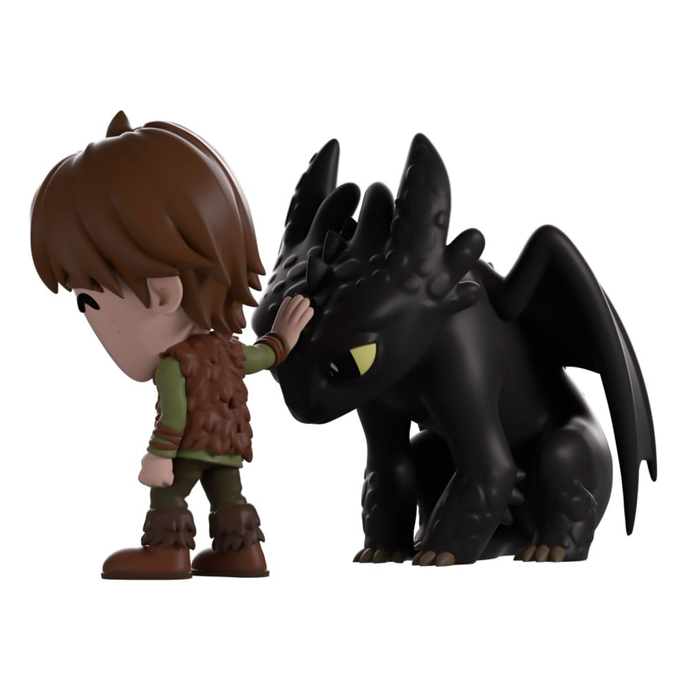 How to Train Your Dragon Vinyl Figure Meeting Toothless 11 cm