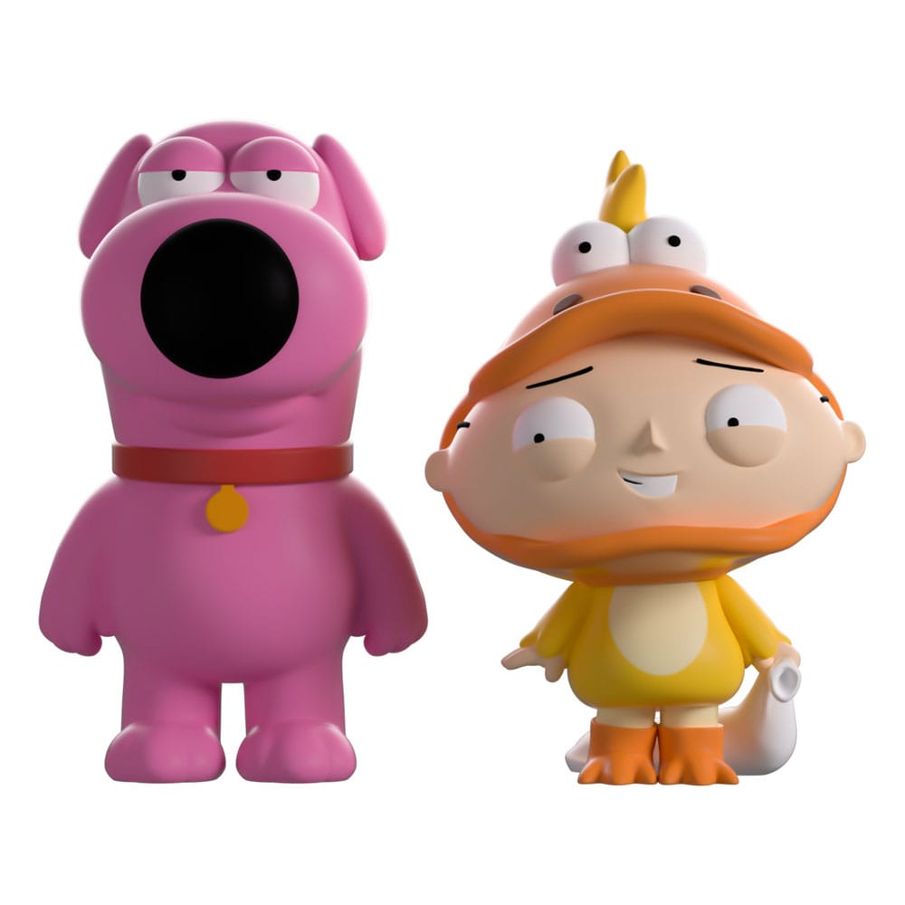 Family Guy Vinyl Figures 2-Pack Stewie & Brian Trick-Or-Treating 10 cm