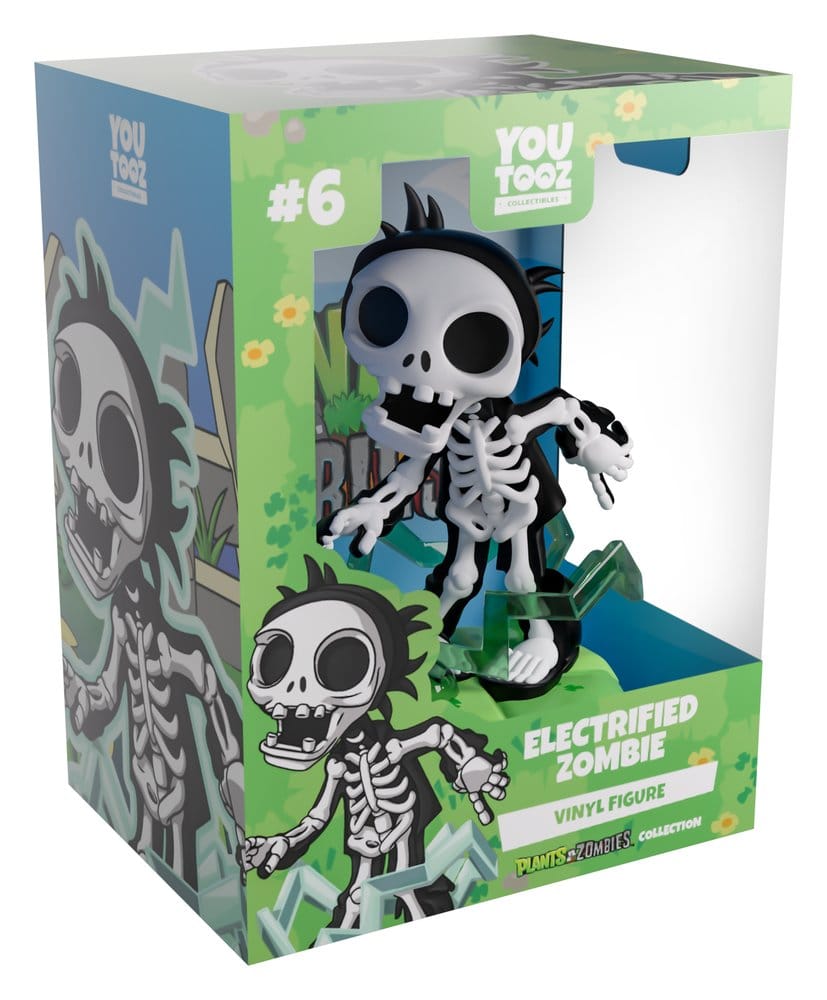 Plants vs. Zombies Vinyl Figure Electrified Zombie 12 cm