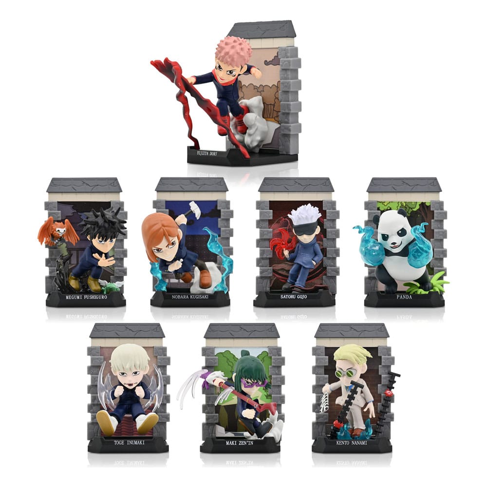 Jujutsu Kaisen Mystery Capsules Mini Figures Cursed 10 cm Display (12)