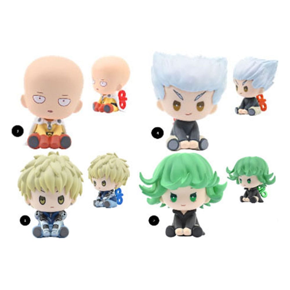 One Punch Man Petatto Clockwork PVC Figures Vol. 1 4 cm Assortment (12)