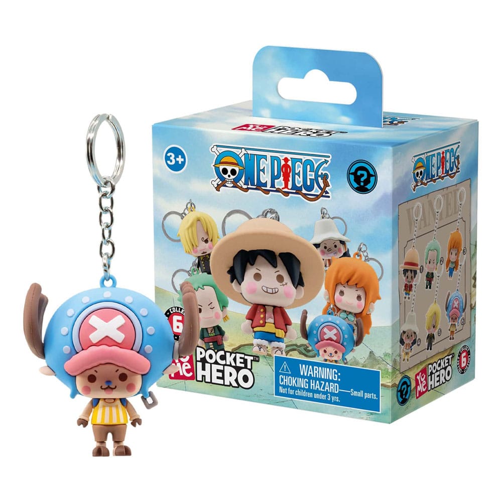 One Piece Pocket Hero Keychain Series 2 Display (12)