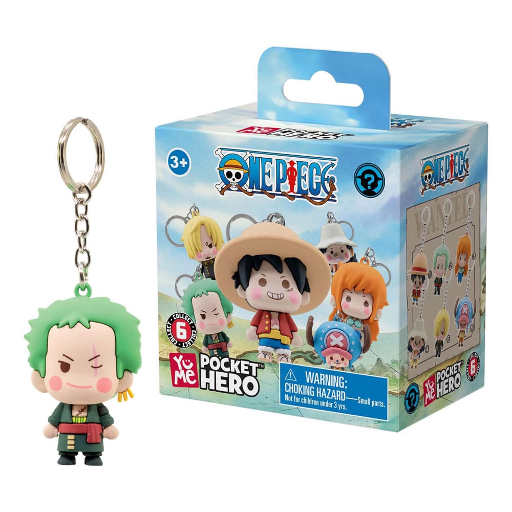 One Piece Pocket Hero Keychain Series 2 Display (12)