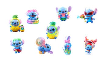 Lilo & Stitch Cosbi Mini Figures 8 cm Blind Box Display (8)