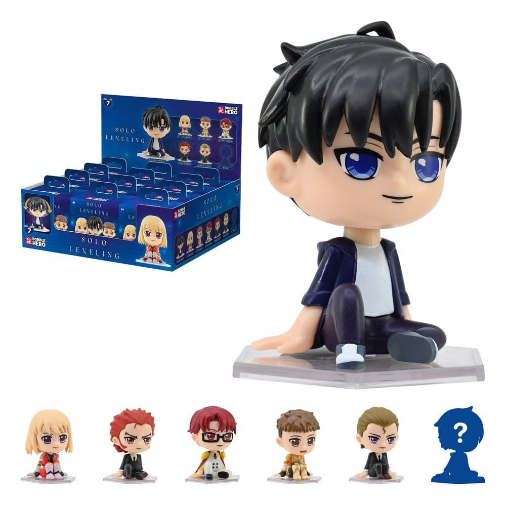 Solo Leveling Bobble Hero Bobble-Head Series 1 Blind Box Display (12)