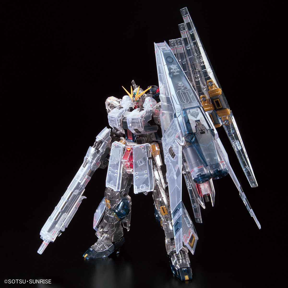 RG 1/144 Nu Gundam HWS [Clear Color] Gundam Base Limited *PRE-ORDER*