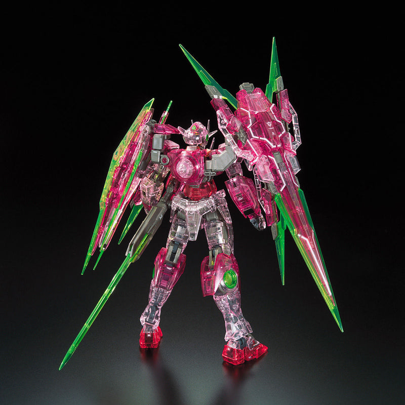 RG 1/144 Gundam Base Limited 00 Qan[t] Full Saber [Trans-Am Clear]