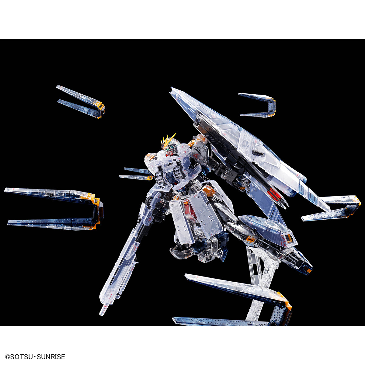 RG 1/144 Nu Gundam HWS [Clear Color] Gundam Base Limited *PRE-ORDER*