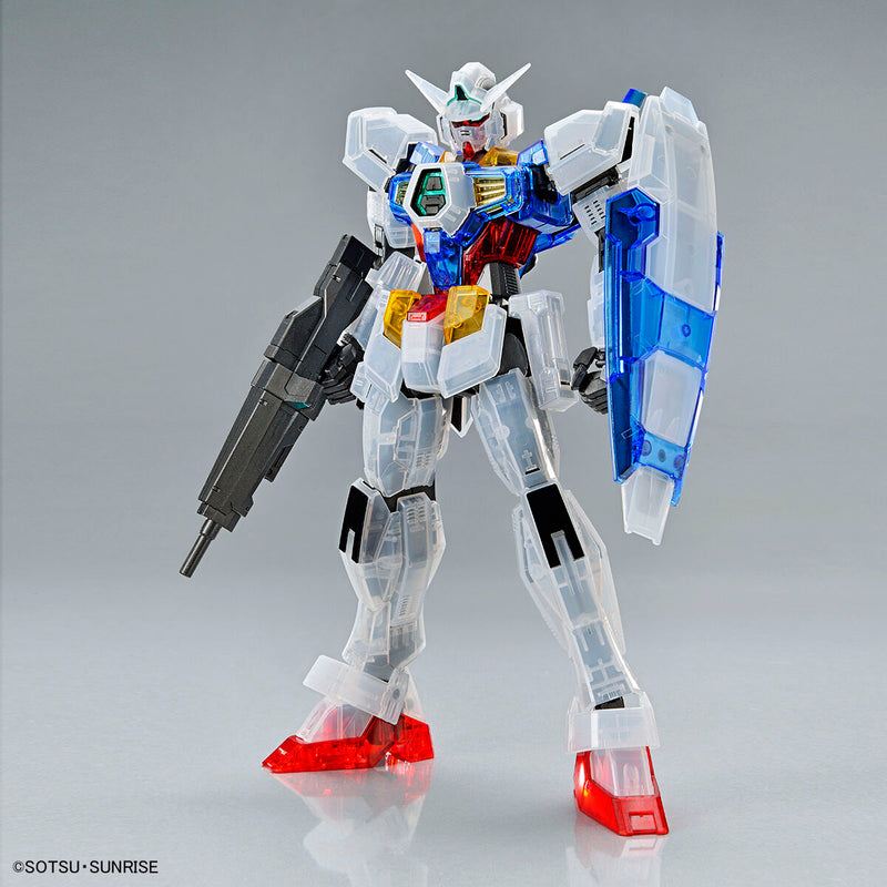 MG 1/100 Gundam Base Limited Gundam AGE-1 Wear System Set [Clear Color] *PREORDER*