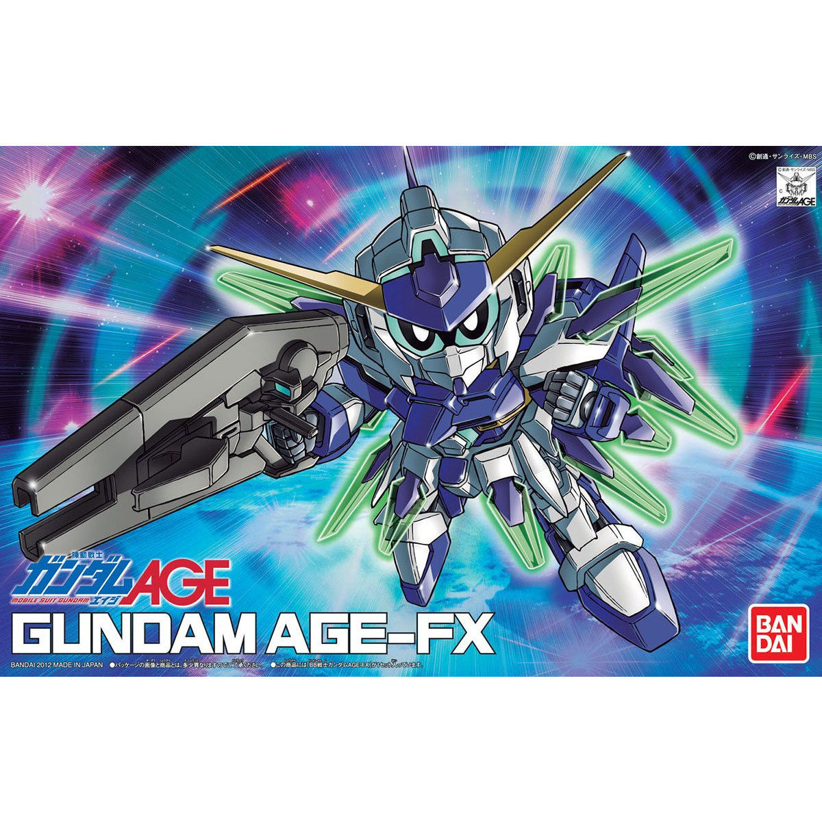SD BB 376 Gundam Age-FX