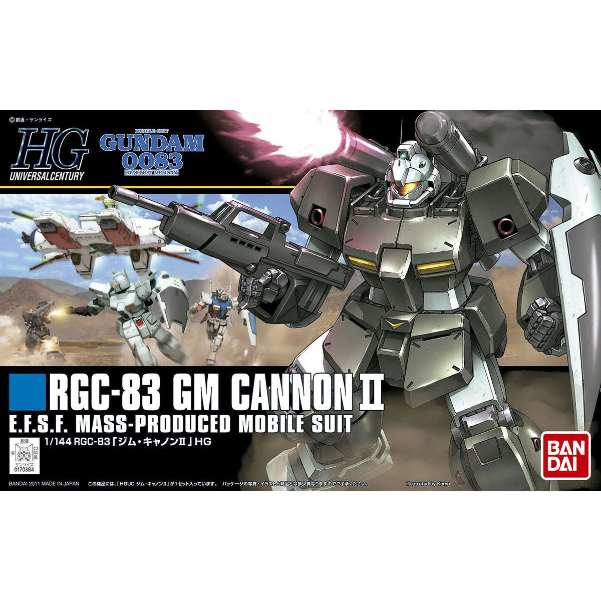 HG RGC-83 GM Cannon II 1/144