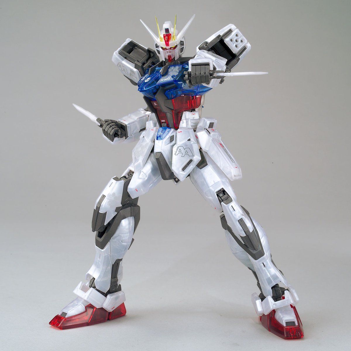 MG 1/100 Gundam Base Limited Aile Strike Gundam Ver.RM [Clear Color]