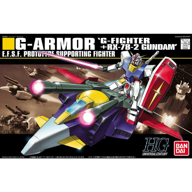 HG G-Armor 'g-fighter + RX-78-2 Gundam 1/144