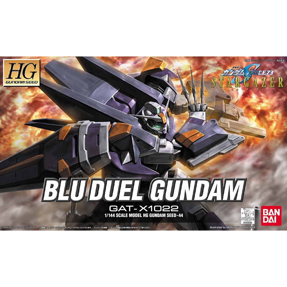 HG Blu Duel Gundam GAT-X1022 1/144