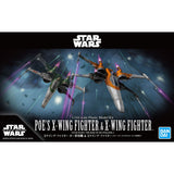 1/144 X-Wing Fighter Poe's X-Wing Fighter & X-Wing Fighter (Star Wars: The Dawn of Skywalker)