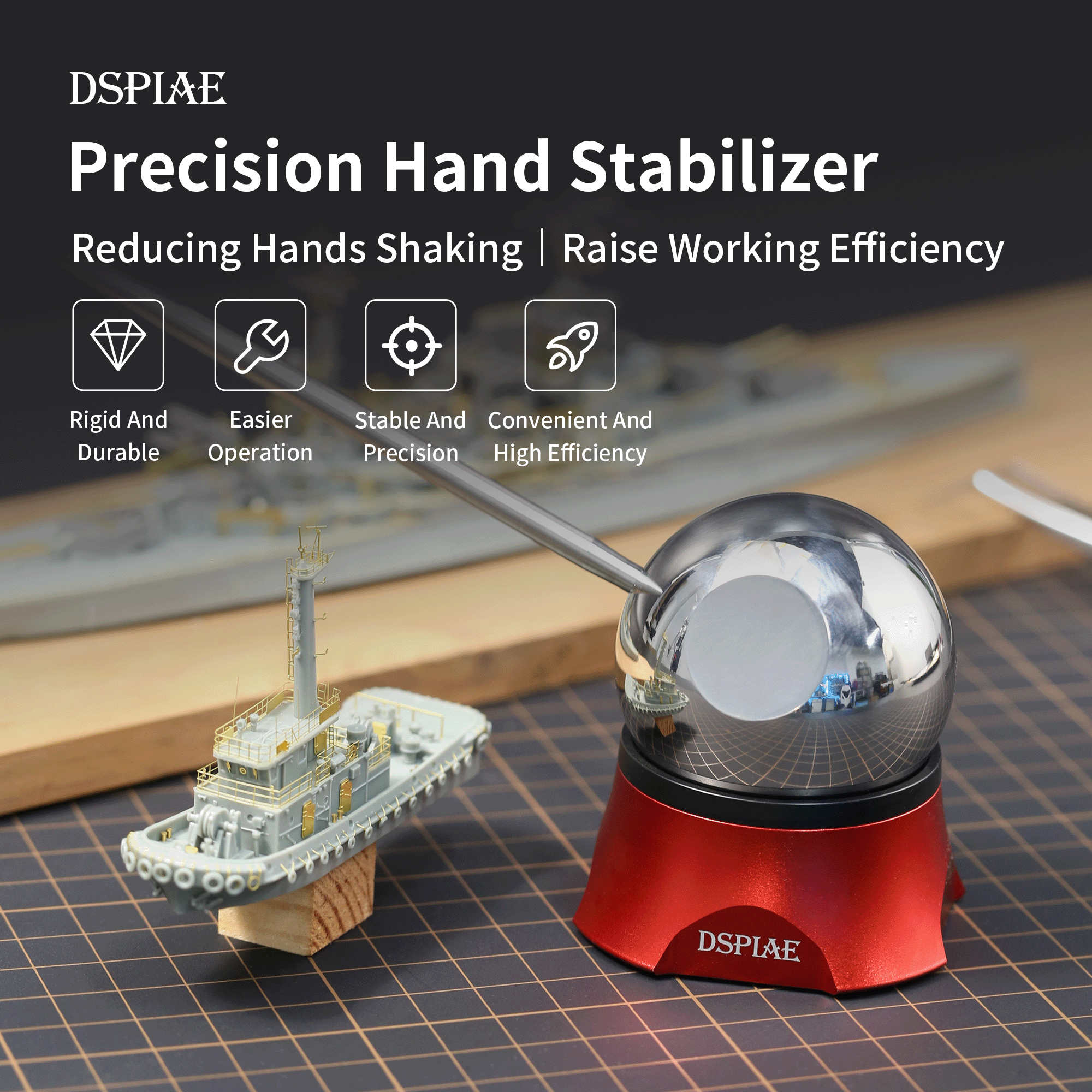 Dspiae AT-HS Precision Hand Stabilizer
