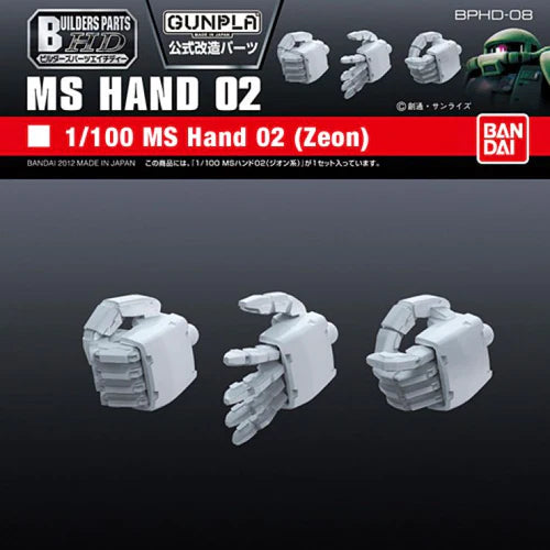 Builders Parts 1/100 HD-08 Zeon MS Hand 02