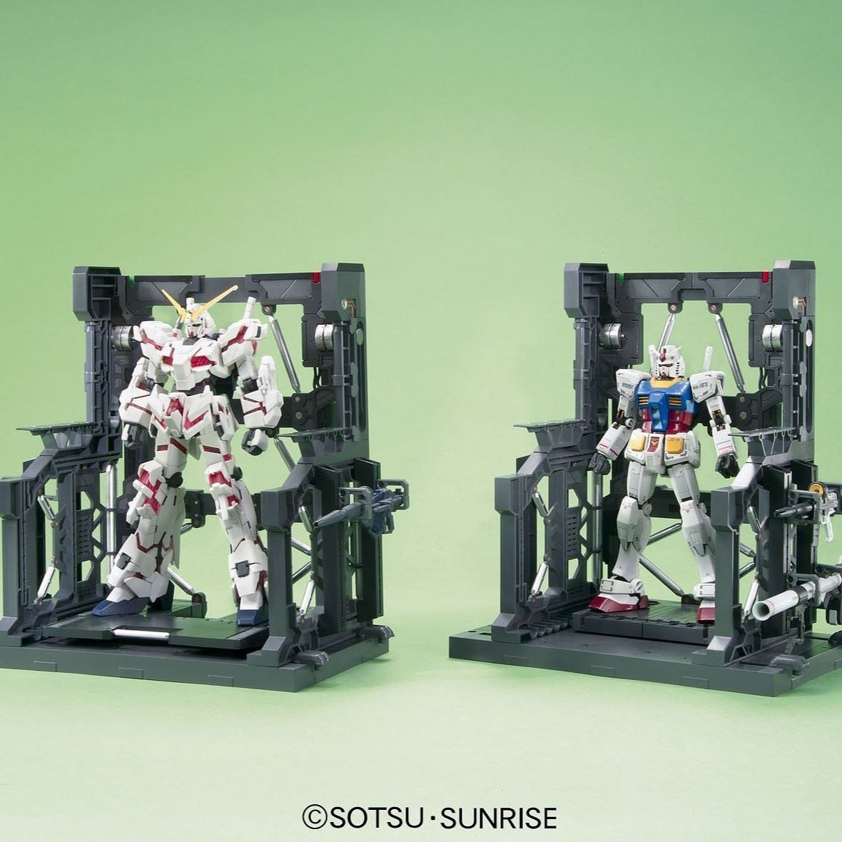 Gundam Action Base Builders Parts System Base 001 (grå)