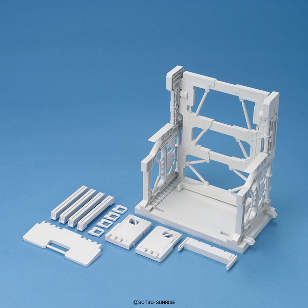 Gundam Action Base Builders Parts System Base (White) - gundam-store.dk