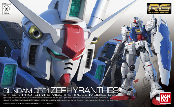 RG Gundam RX-78GP01 GP01 Zephyranthes 1/144 - gundam-store.dk