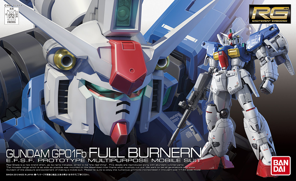 RG Gundam RG RX-78GP01FB Gundam GP01 Full-Burnern 1/144 - gundam-store.dk