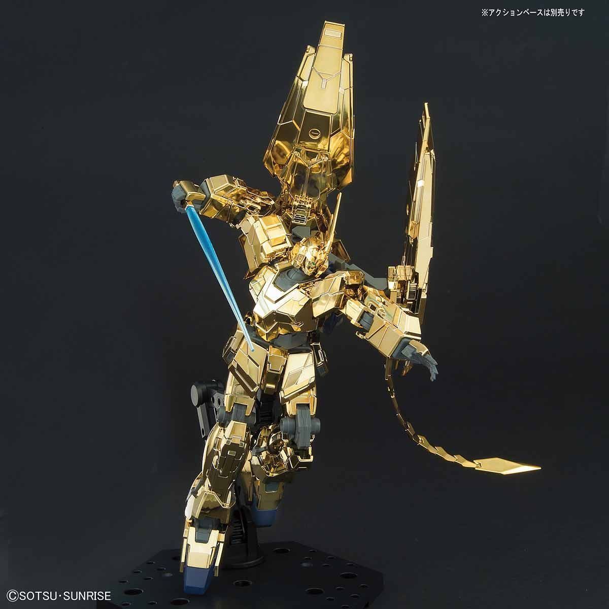 HG Gundam Unicorn Unit 3 Phenex (Unicorn mode)(Narrative ver.)[Gold coating] 1/144 - gundam-store.dk