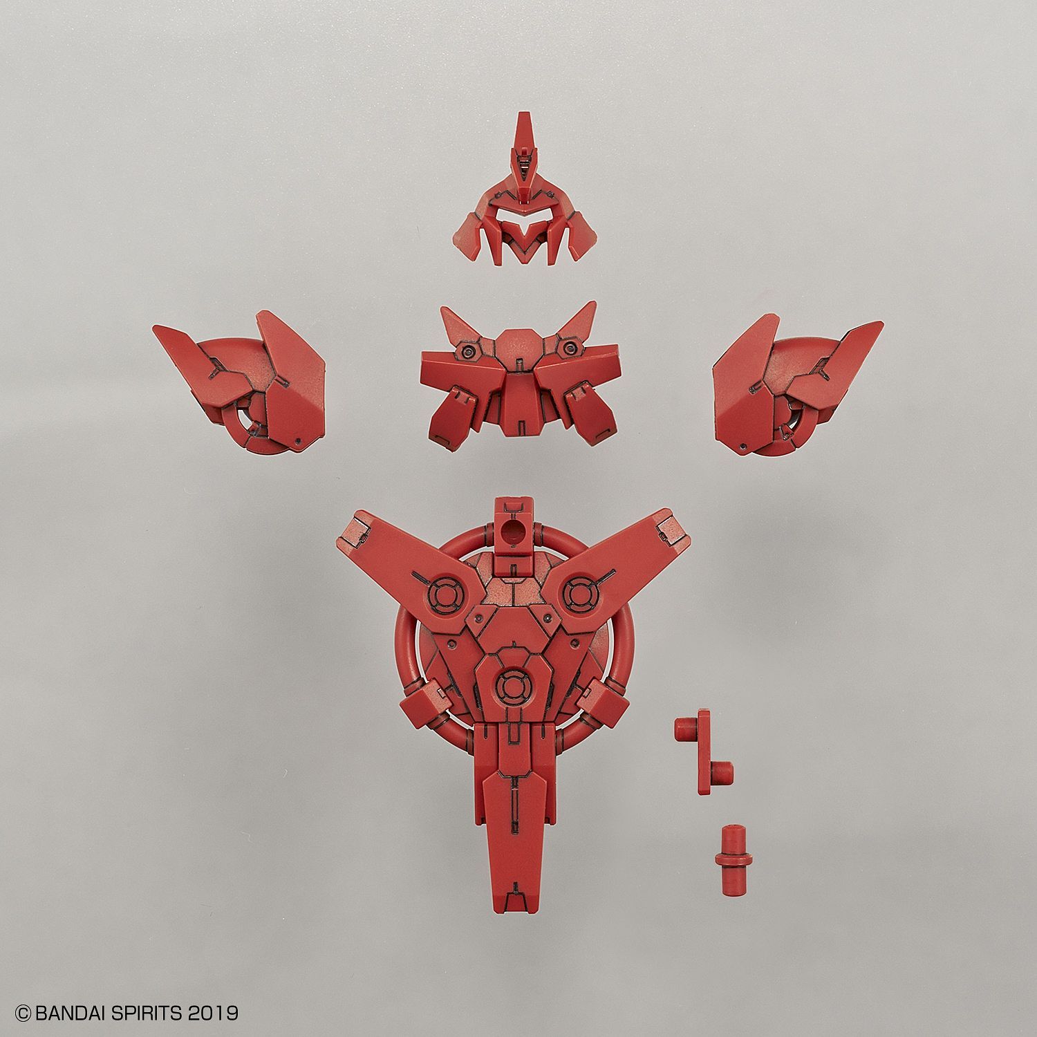 30MM Option Armor for Commander (Portanova Exclusive / Red)