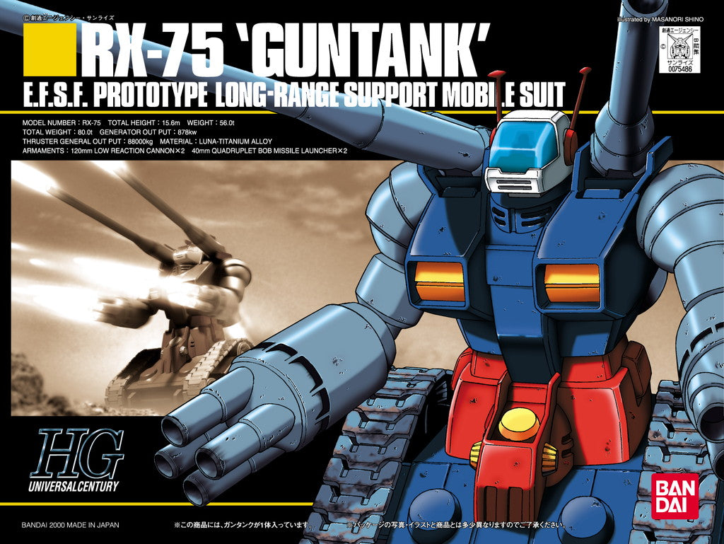 HG RX-75 Guntank 1/144