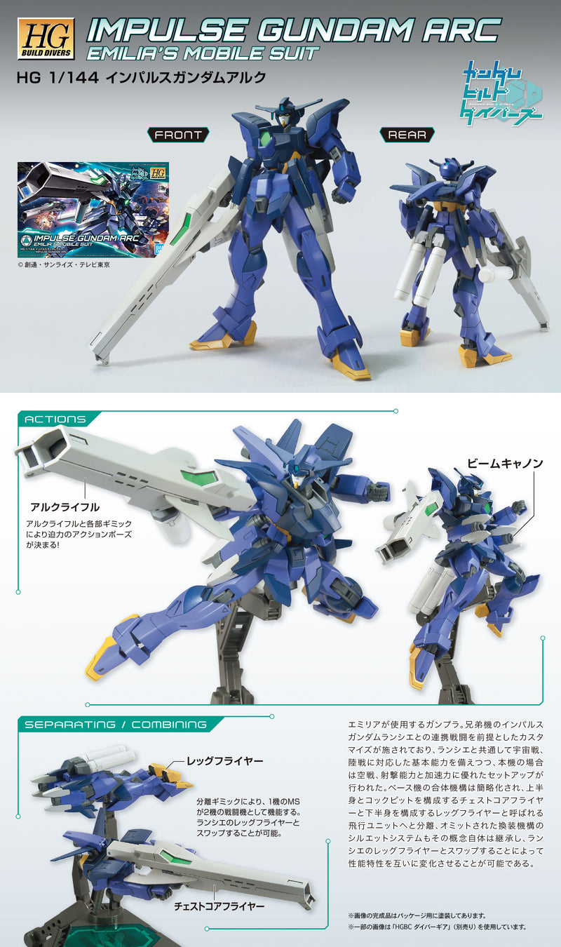 HG Impulse Gundam Arc 1/144