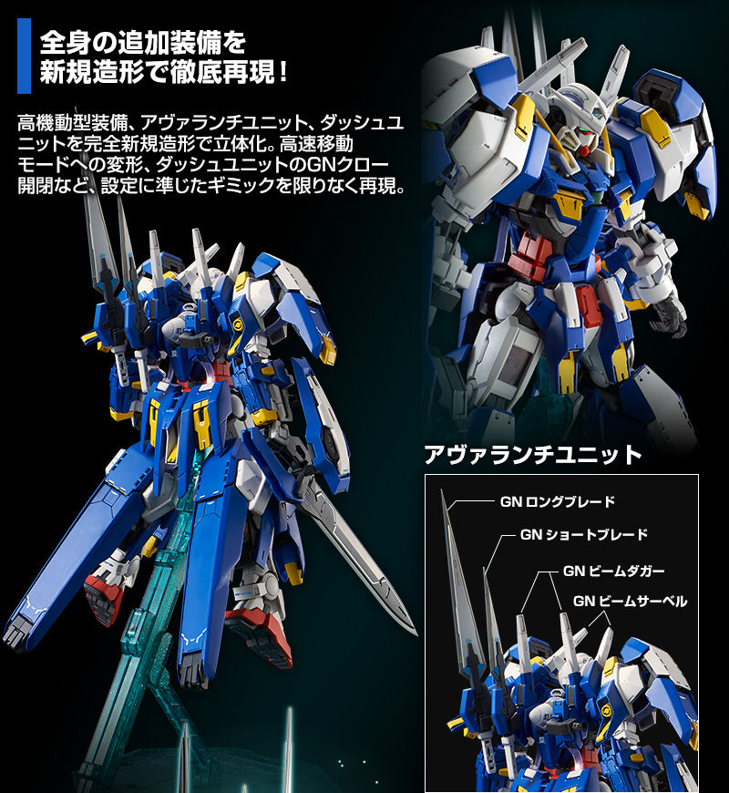 MG Gundam Avalanche Exia 1/100