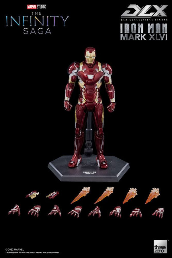 Infinity Saga DLX Action Figure 1/12 Iron Man Mark 46 17 cm