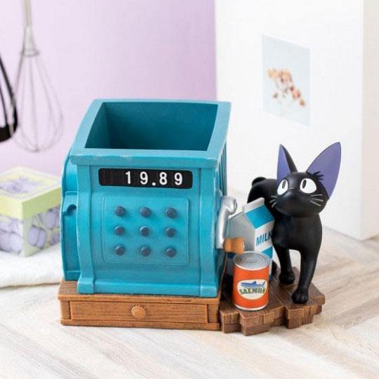 Kiki's Delivery Service Diorama / Storage Box Jiji and blue cash register