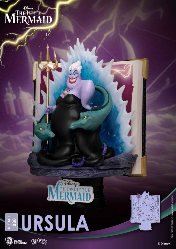 Disney Story Book Series D-Stage PVC Diorama Ursula 15 cm