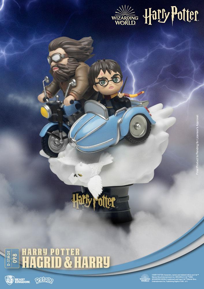 Harry Potter D-Stage PVC Diorama Hagrid & Harry New Version 15 cm