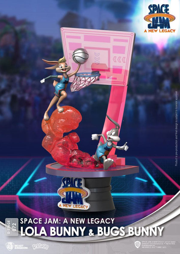 Space Jam: A New Legacy D-Stage PVC Diorama Lola Bunny & Bugs Bunny New Version 15 cm