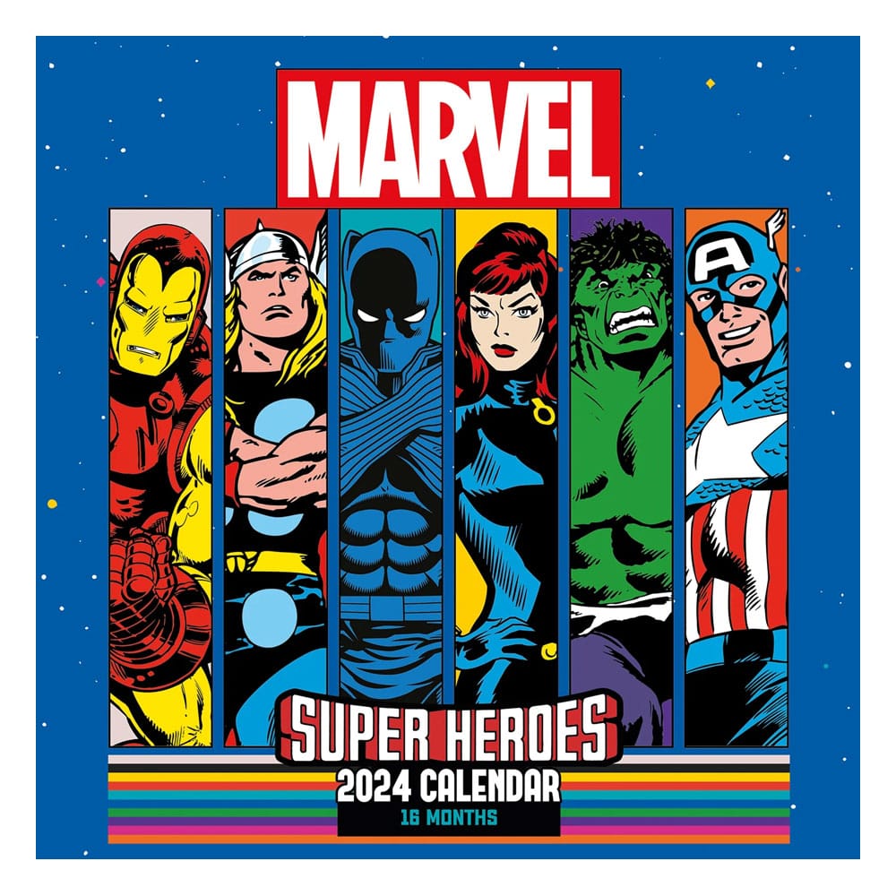 Marvel Calendar 2024 Super Heroes