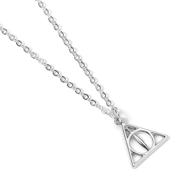 Harry Potter Pendant & Necklace Deathly Hallows (silver plated)