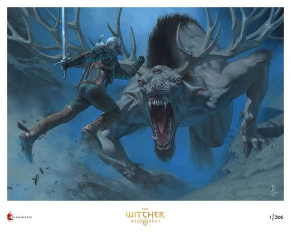 The Witcher 3 Art Print Giclee 40 x 50 cm