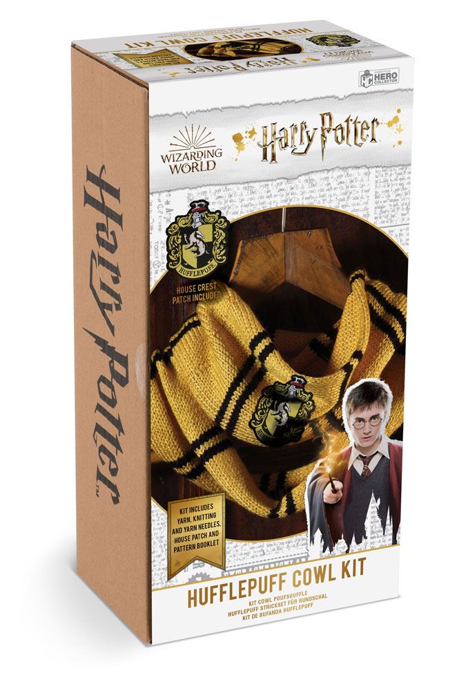 Harry Potter Knitting Kit Infinity Colw Hufflepuff