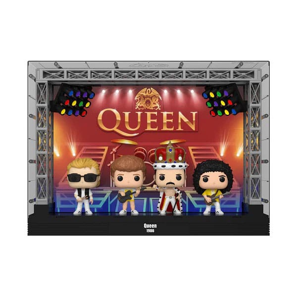 Queen POP Moments Deluxe Vinyl Figures 4-Pack Wembley Stadium