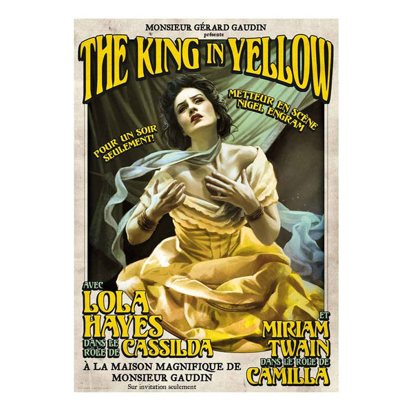 Arkham Horror Art Print The King In Yellow Limited Edition 42 x 30 cm