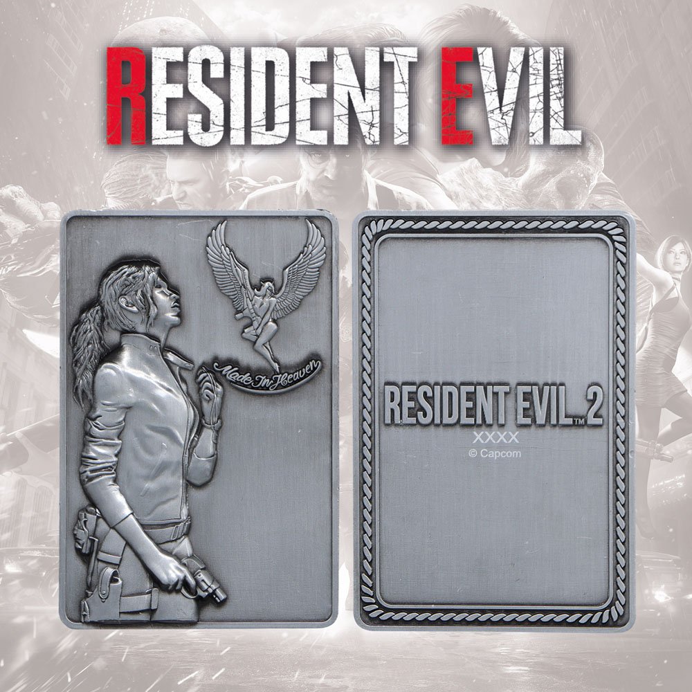 Resident Evil 2 Collectible Ingot Claire Redfield Limited Edition