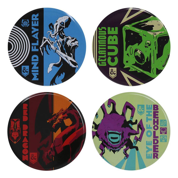 Dungeons & Dragons Coaster 4-Pack
