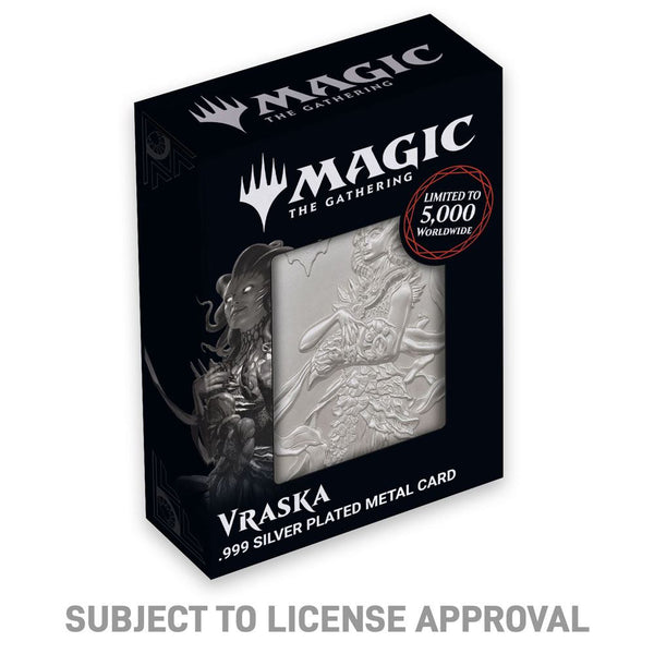 Magic the Gathering Ingot Vraska Limited Edition (silver plated)