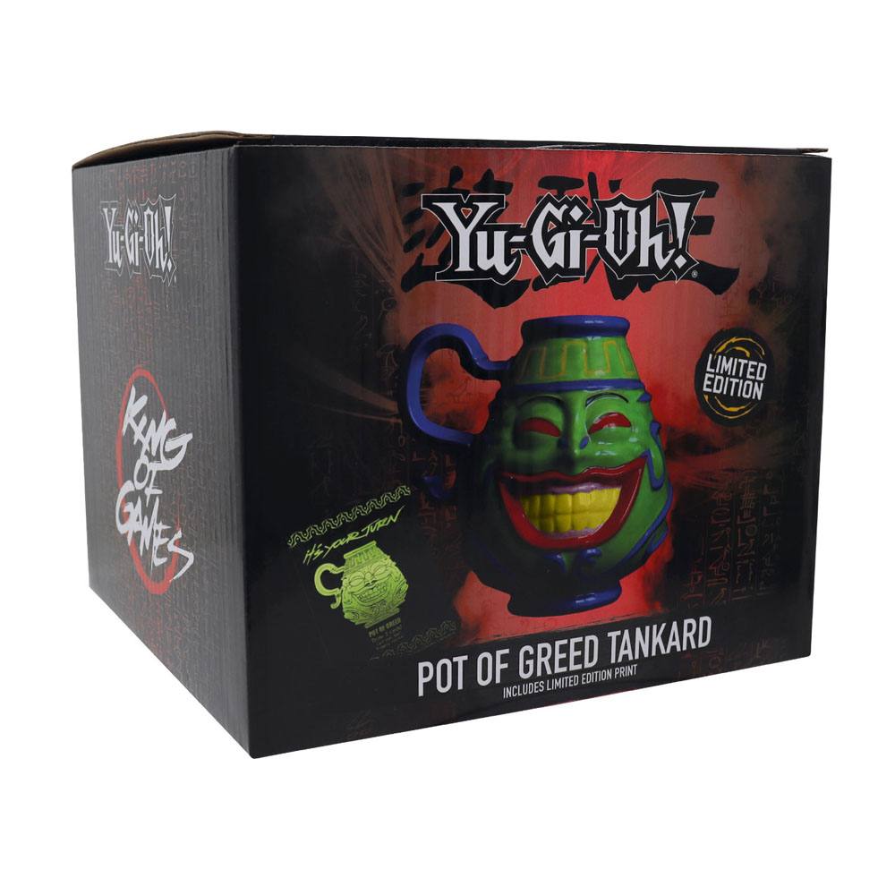 Yu-Gi-Oh! Collectible Tankard Pot of Greed Limited Edition