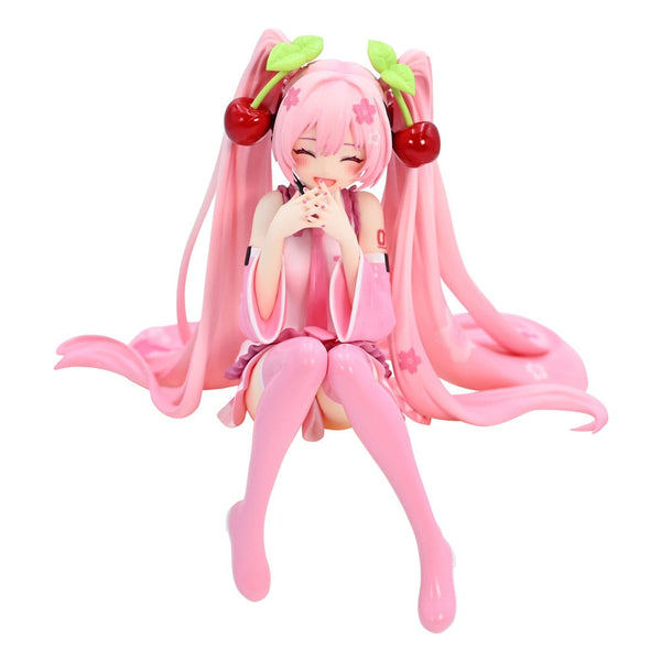 Hatsune Miku Noodle Stopper PVC Statue Sakura Miku 2023 Smile Ver. 12 cm