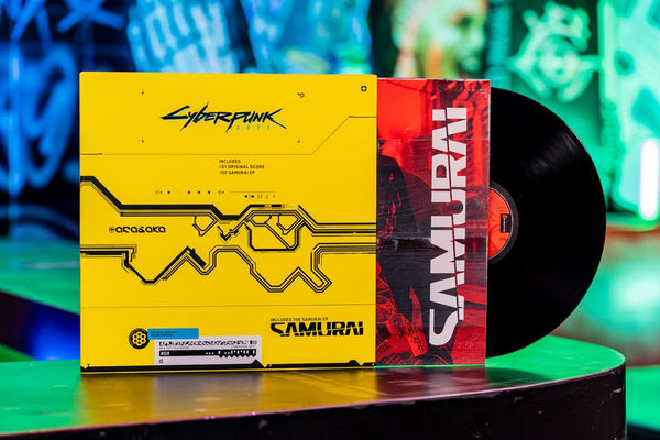 Cyberpunk 2077 Original Vinyl Soundtrack Score and Samurai Vinyl 3LP